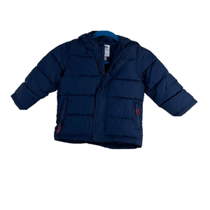 Old Navy Frost-Free Hooded Jacket for Toddler Boys Sz 4T blue